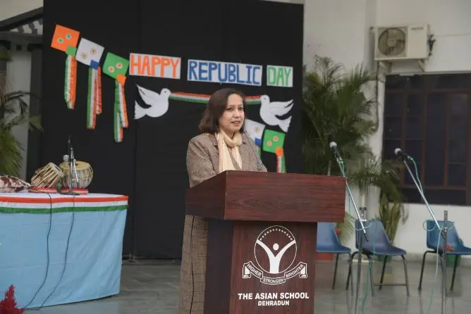 The Asian School Celebrates - 75th Republic Day